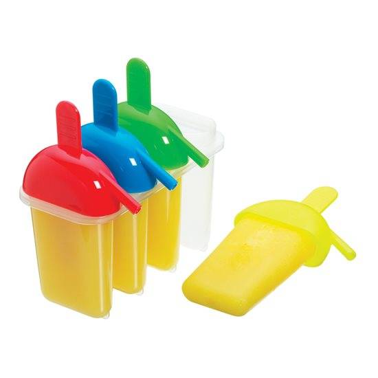 Lot de 4 moules à glace, 80 ml, plastique – Kitchen Craft