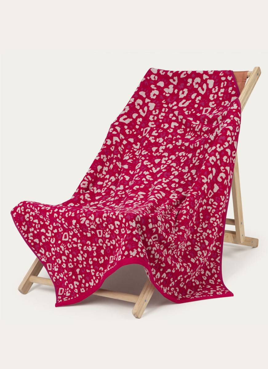 DRAP DE PLAGE FUSCHIA