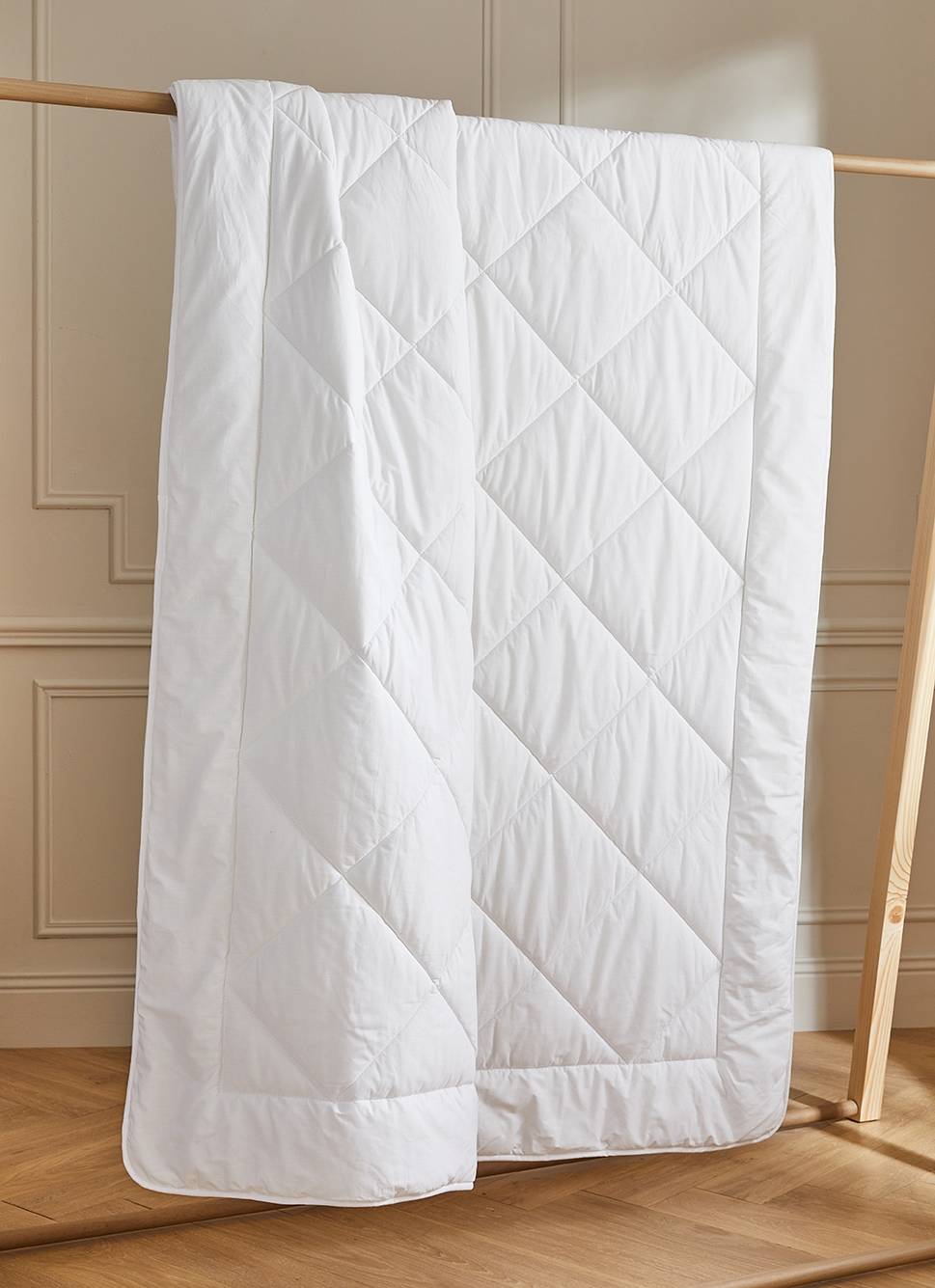 COUETTE NATUREL TEMPÉRÉE BLANC
