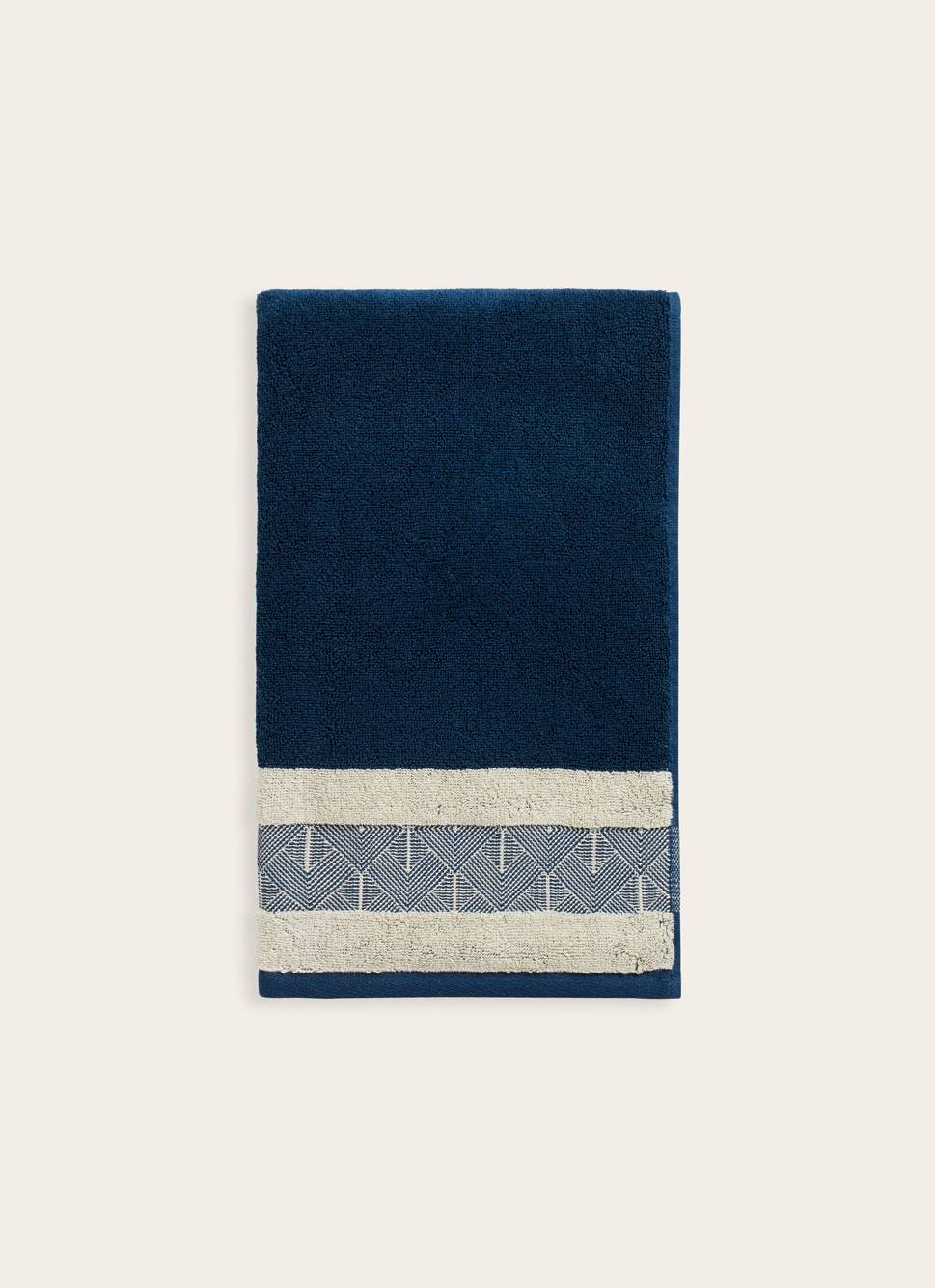 SERVIETTE DE TOILETTE ELSA MARINE