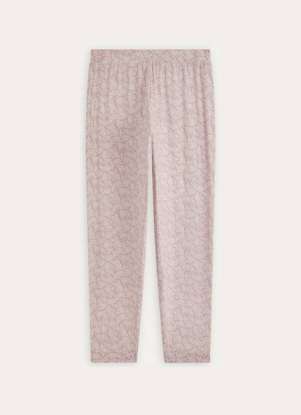 PANTALON D&rsquo;INTÉRIEUR FLUIDE IMPRIMÉ PARME