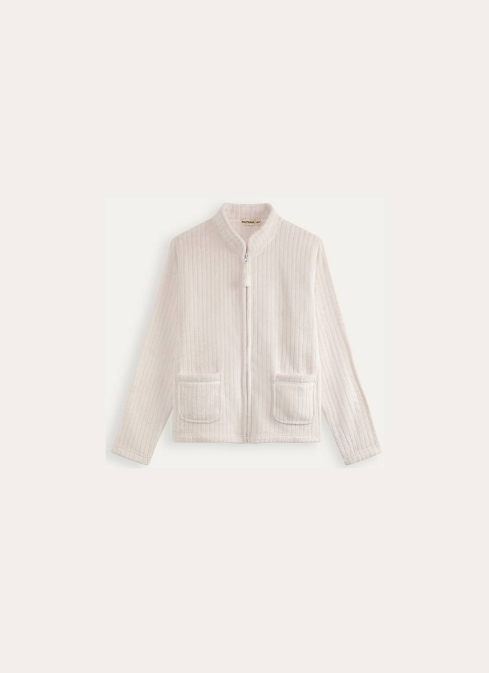 VESTE EN POLAIRE BLANC