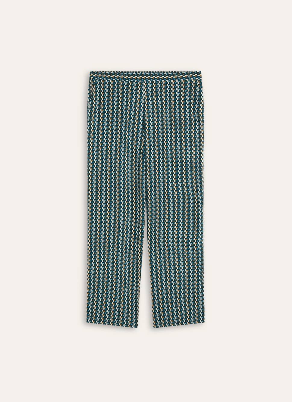 PANTALON EN VISCOSE COKAT VERT