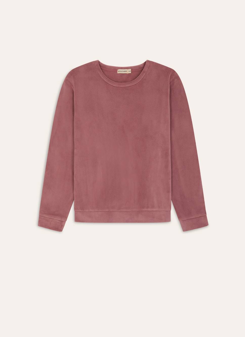 SWEAT POLAIRE CANDY LILAS
