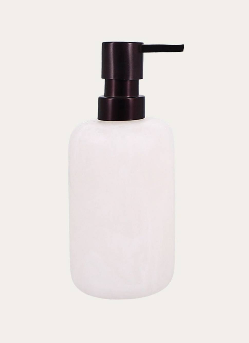 DISTRIBUTEUR DE SAVON EFFET MARBRE BLANC