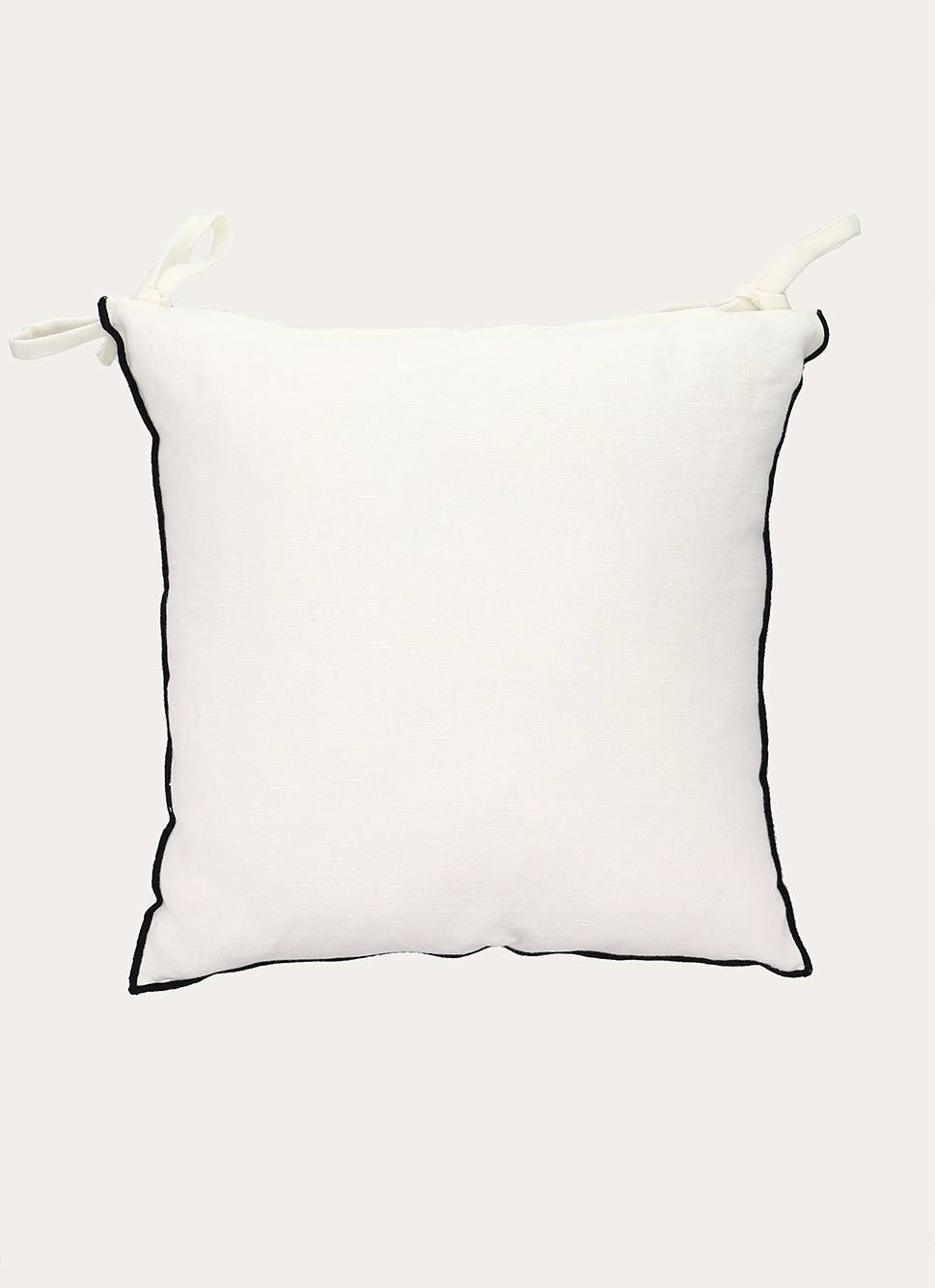 DESSUS DE CHAISE BLANC/NOIR