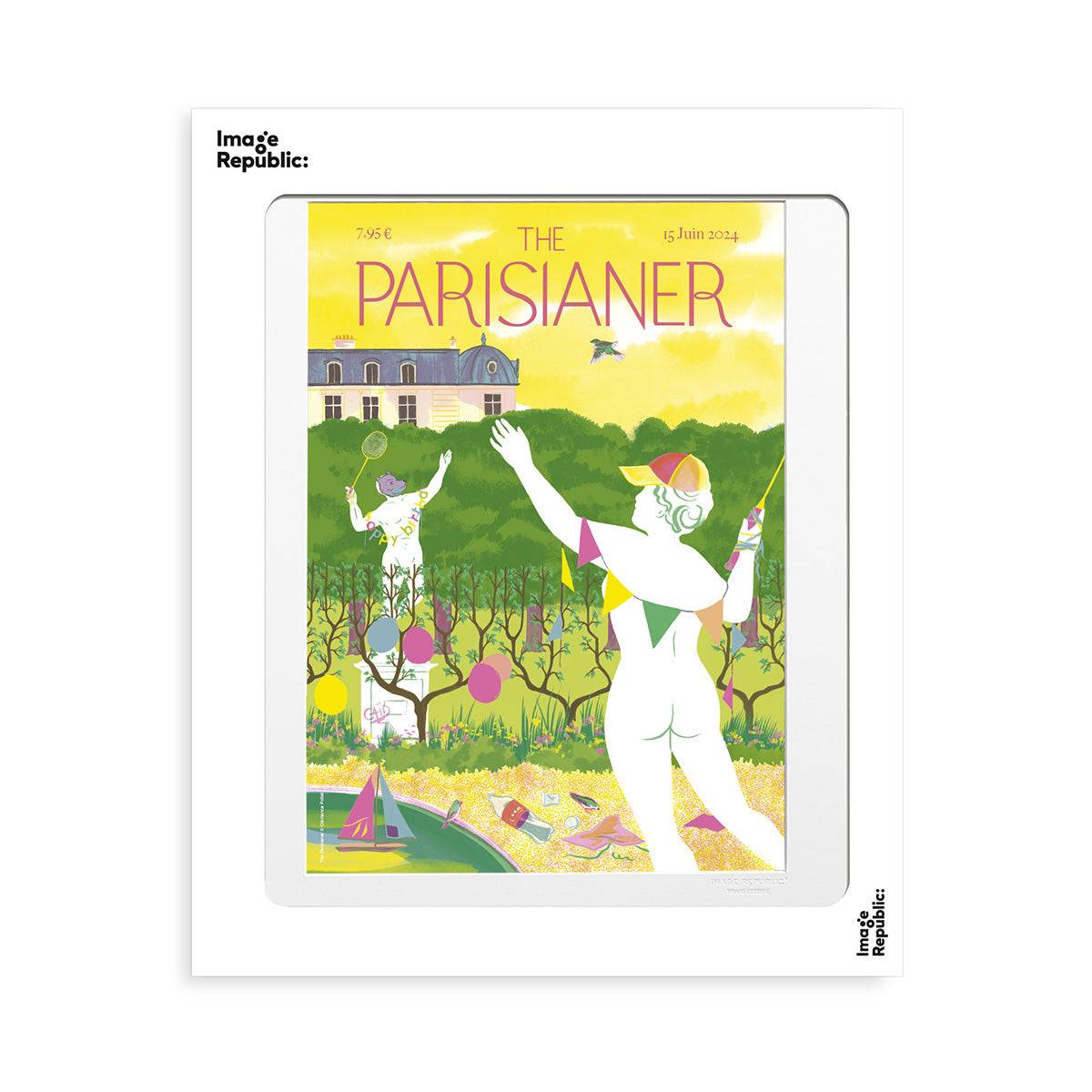 Affiche Badminton – The Parisianer N°103 – Pollet