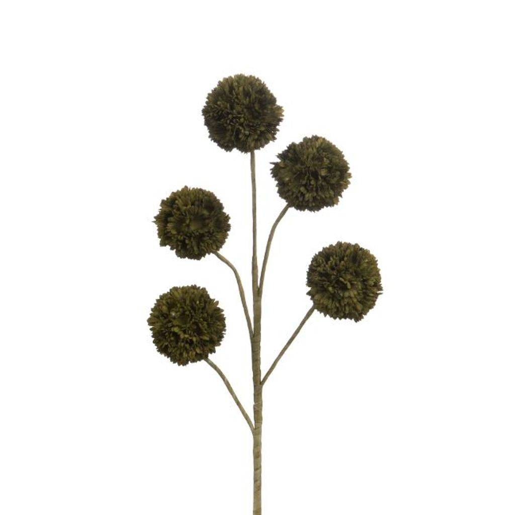 Tige de fleur Sylvia kaki H 89 cm