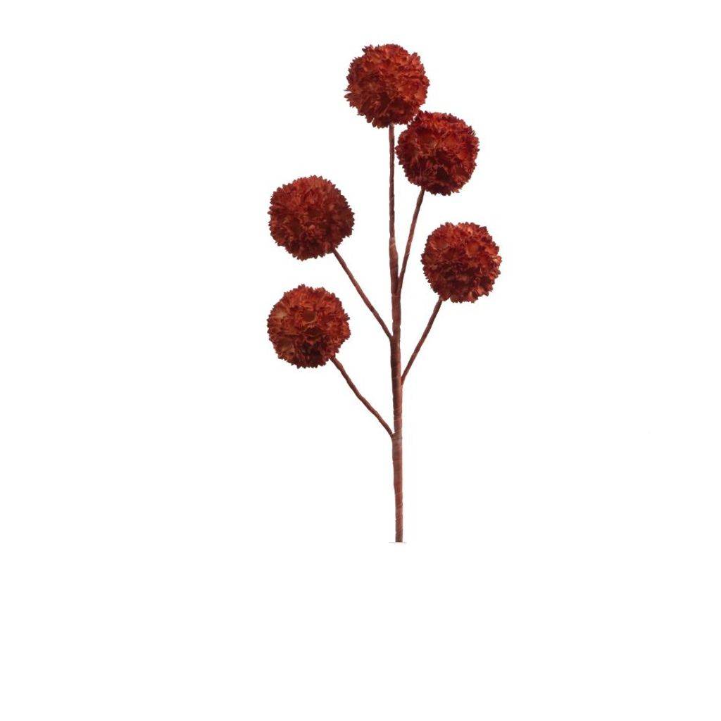 Tige de fleur Sylvia brique 89 cm