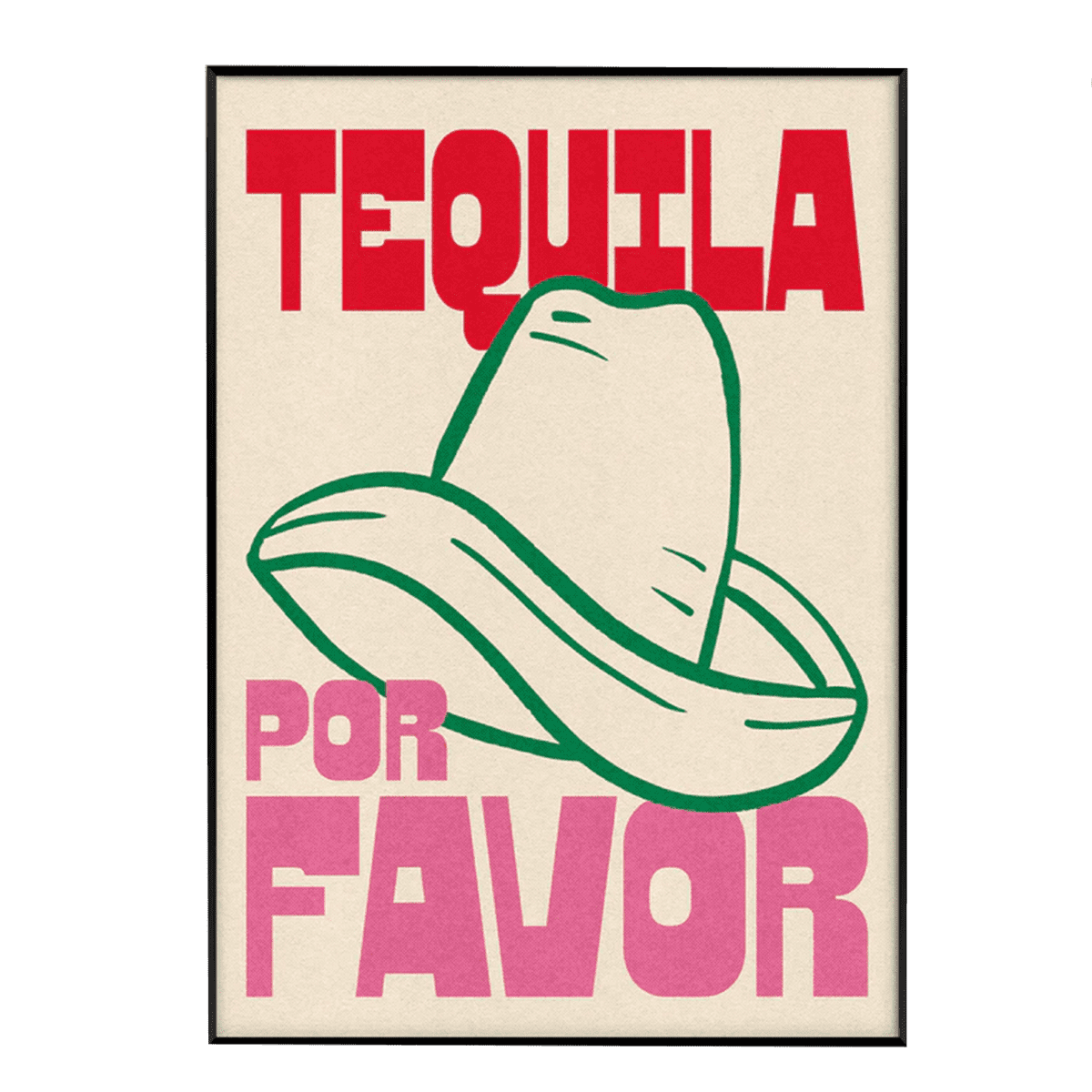 Affiche A3 Tequila
