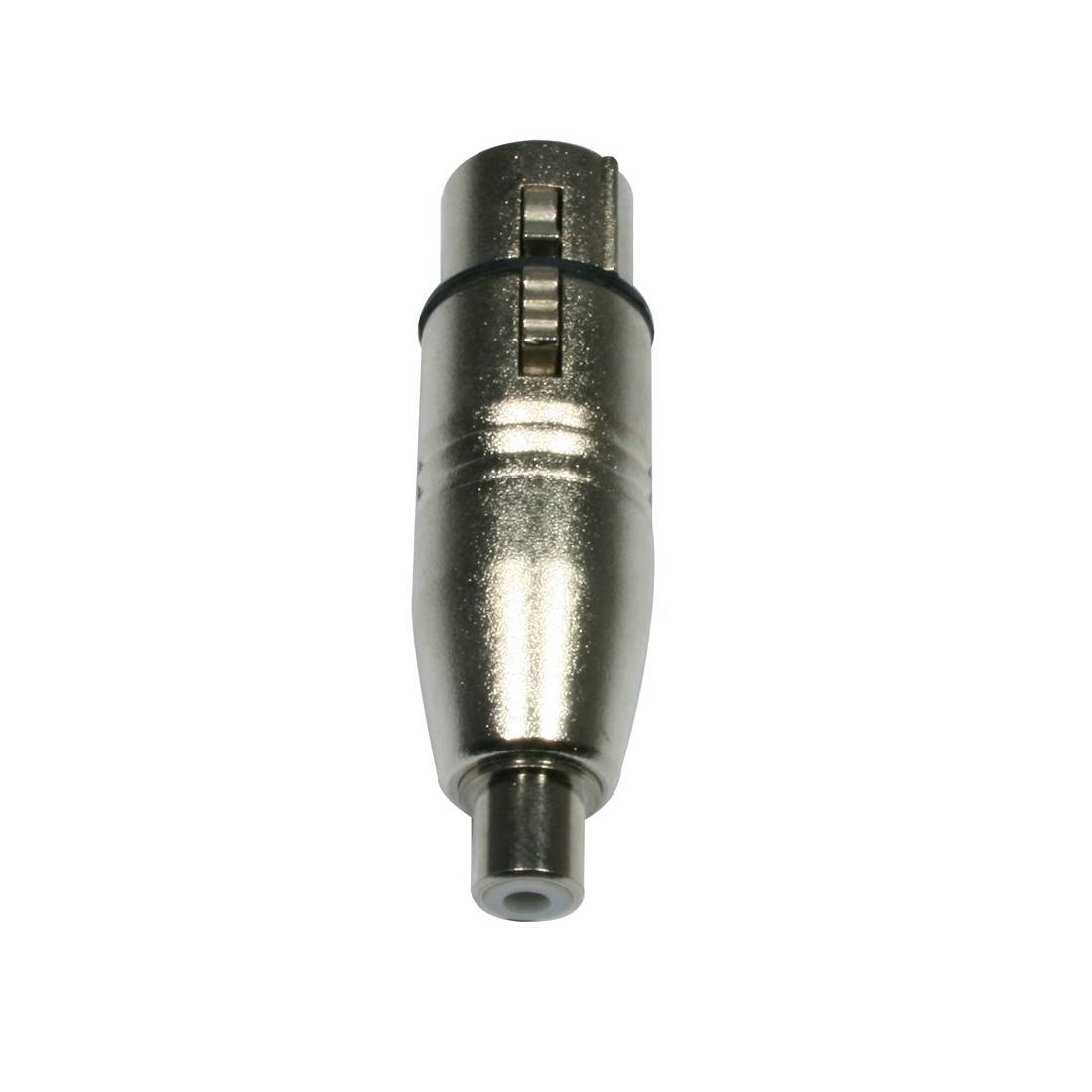 adaptateur XLR 3 femelle vers CINCH RCA femelle