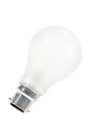 Ampoule B22d 230V-240V 40W dépolie standard