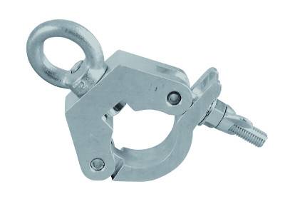 Crochet clamp 400 kg pour tube 50mm eurolite TPC-31 avec anneau de levage