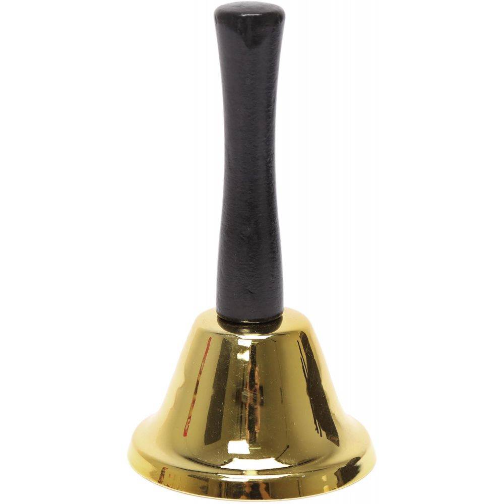 Clochette classique Or 6.5 x 12 cm