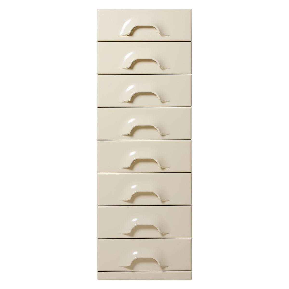 Commode 8 Tiroirs – Crème