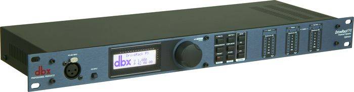 Processeur de numerique de diffusion DBX driverack PX 2 in 4 out