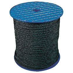 Drisse Nylon polypropylène tréssée 2mm noire 100m