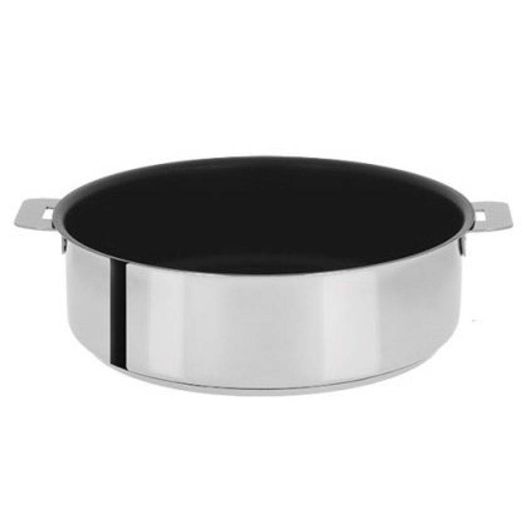 Sauteuse inox anti-adhérent Exceliss Mutine amovible 28cm