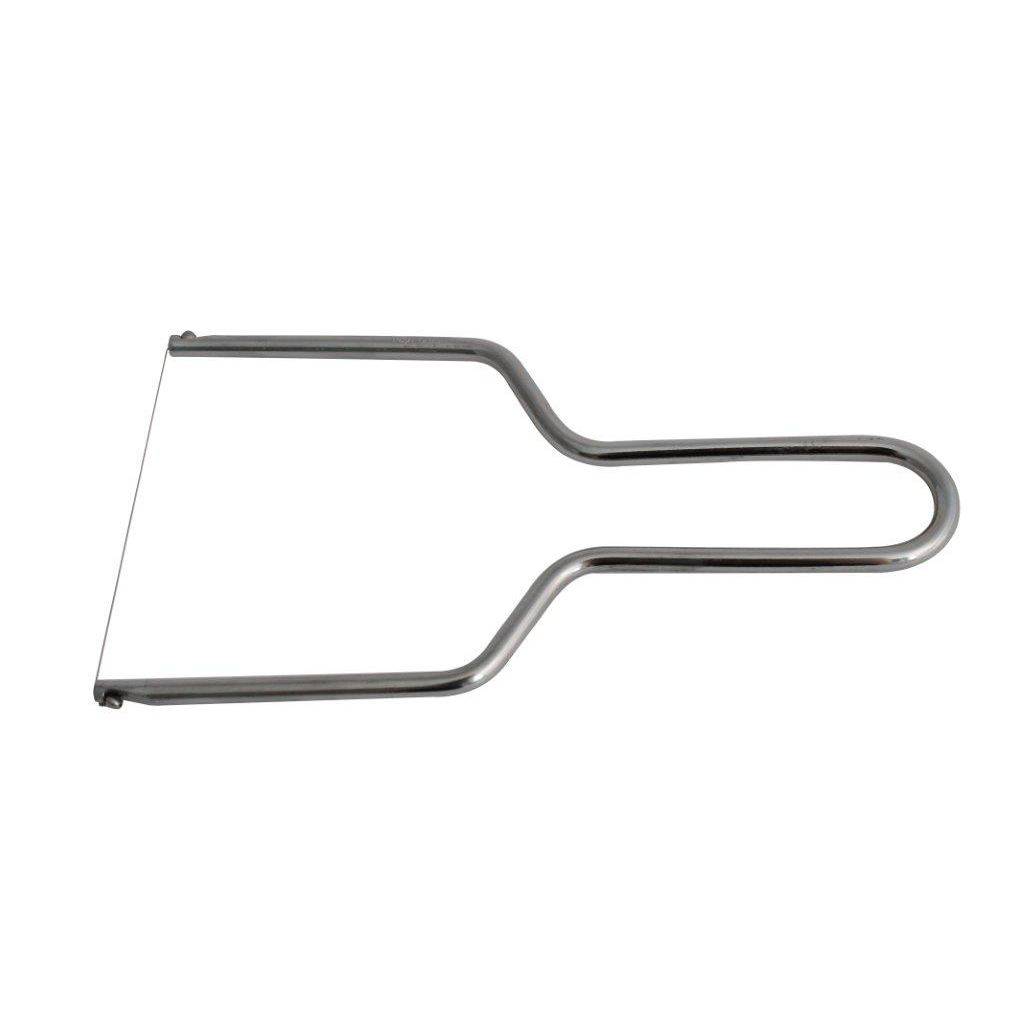 Lyre droite inox 10 cm