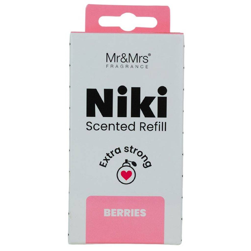 RECHARGE DIFFUSEUR VOITURE NIKI FASHION BERRIES