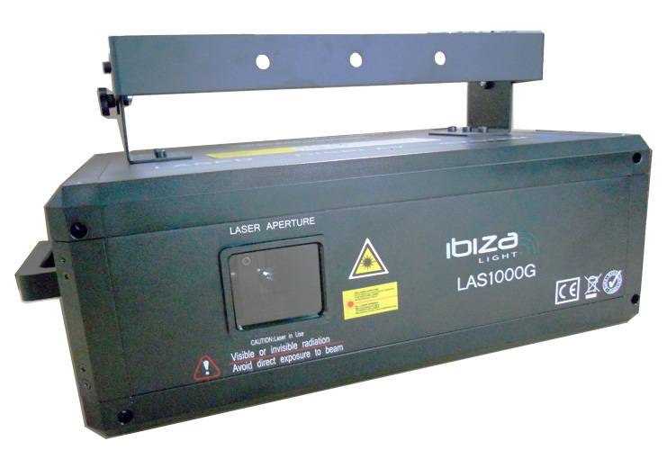 Laser Vert Ibiza 1000mW avec DMX & ILDA