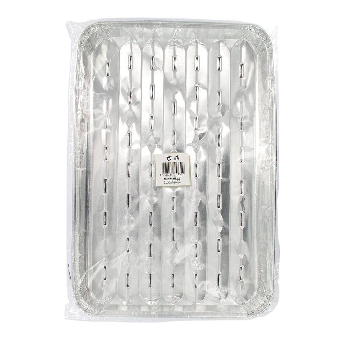 Lot de 5 barquettes en aluminium 34 x 23 cm Fackelmann