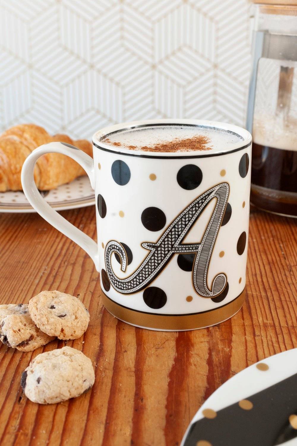 Tasses avec initiales