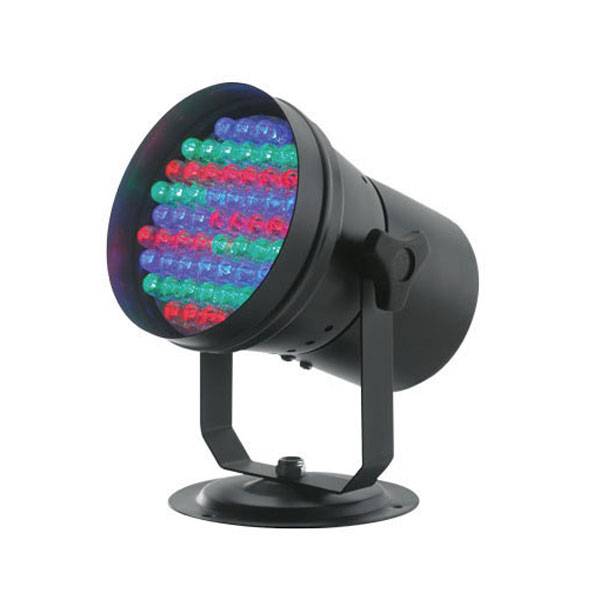 Projecteur LED contest PAR 36 noir RGB DMX