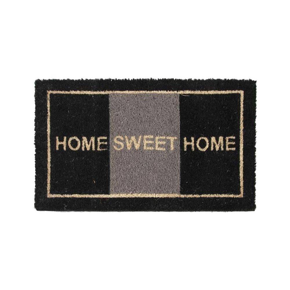 Paillasson coco teintée 75 x 45 cm (Home sweet home)