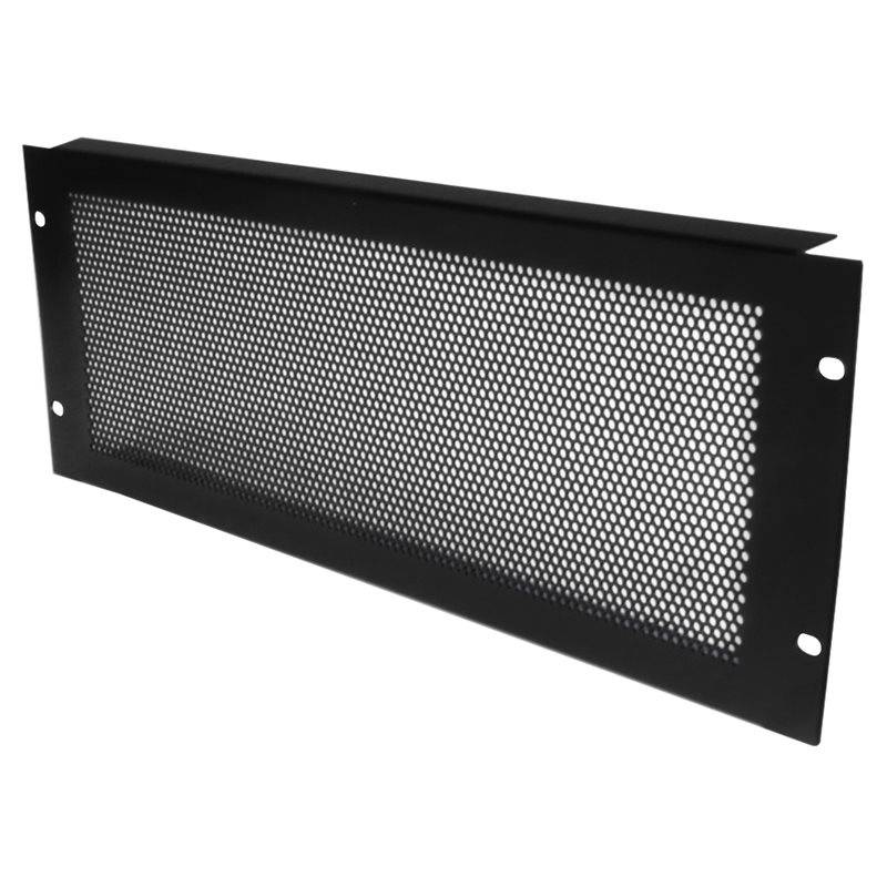 Plaque d&rsquo;aeration de rack perforations ronde 4U 19