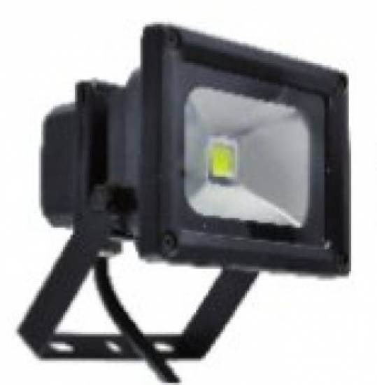 projecteur exterieur noir Led 10W EPISTAR blanc froid IP65