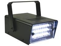 STROBOSCOPE MINIATURE À LED BLANCHES – 24 LED