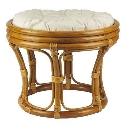 Tabouret en rotin Java
