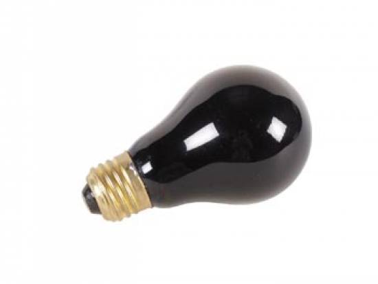 Ampoule lumière violet sombre 230V 75W E27