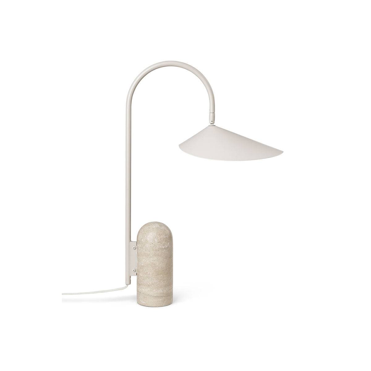 Lampe à poser Arum H 50 cm – Cachemire