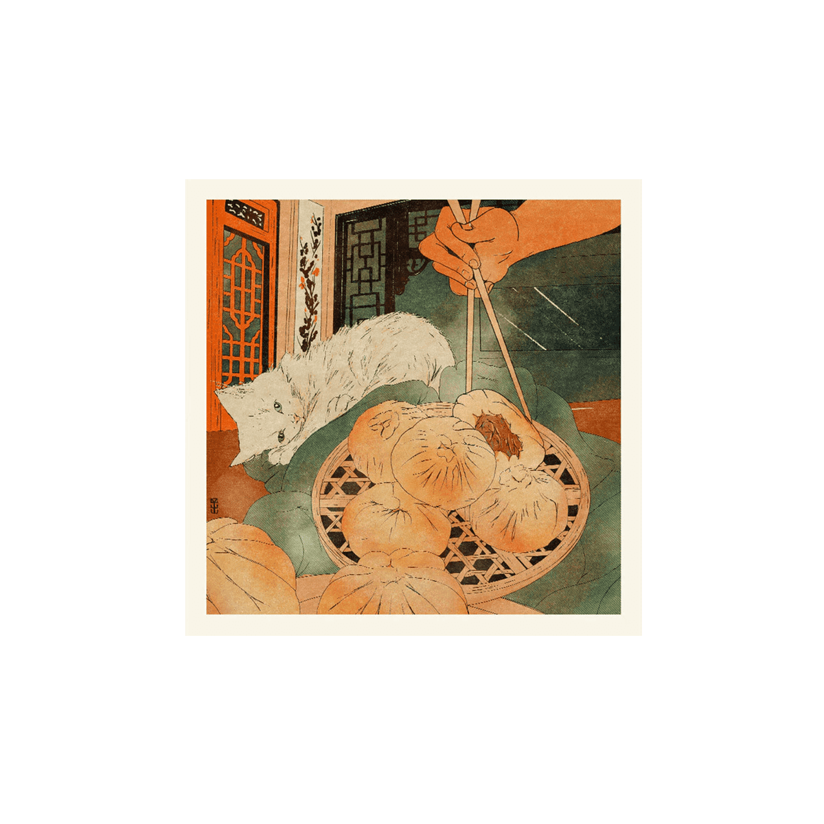 Affiche Enikő Eged – Bodega Cat Dumpling