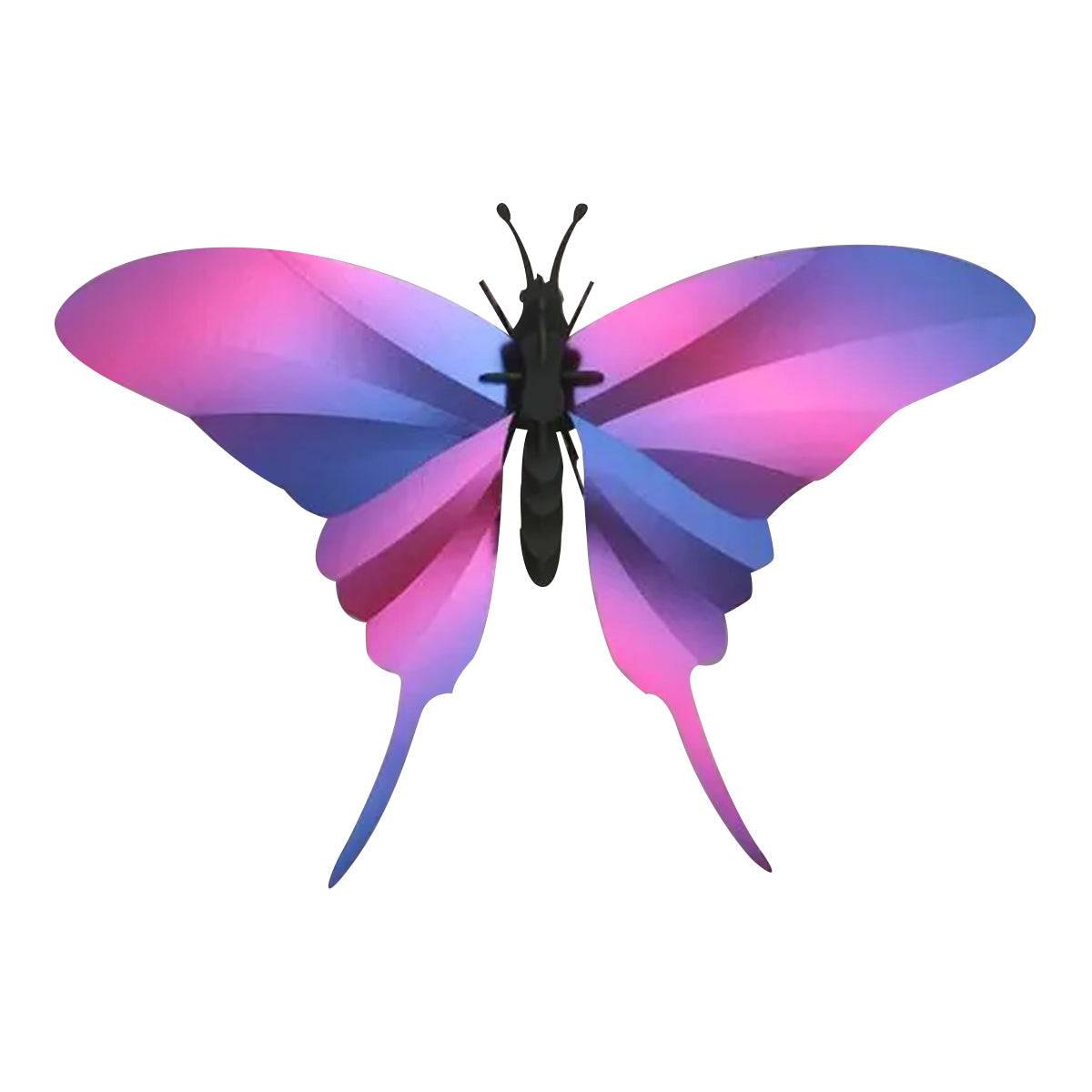 Trophée Origami Papillon Swordtail – Purple metallic