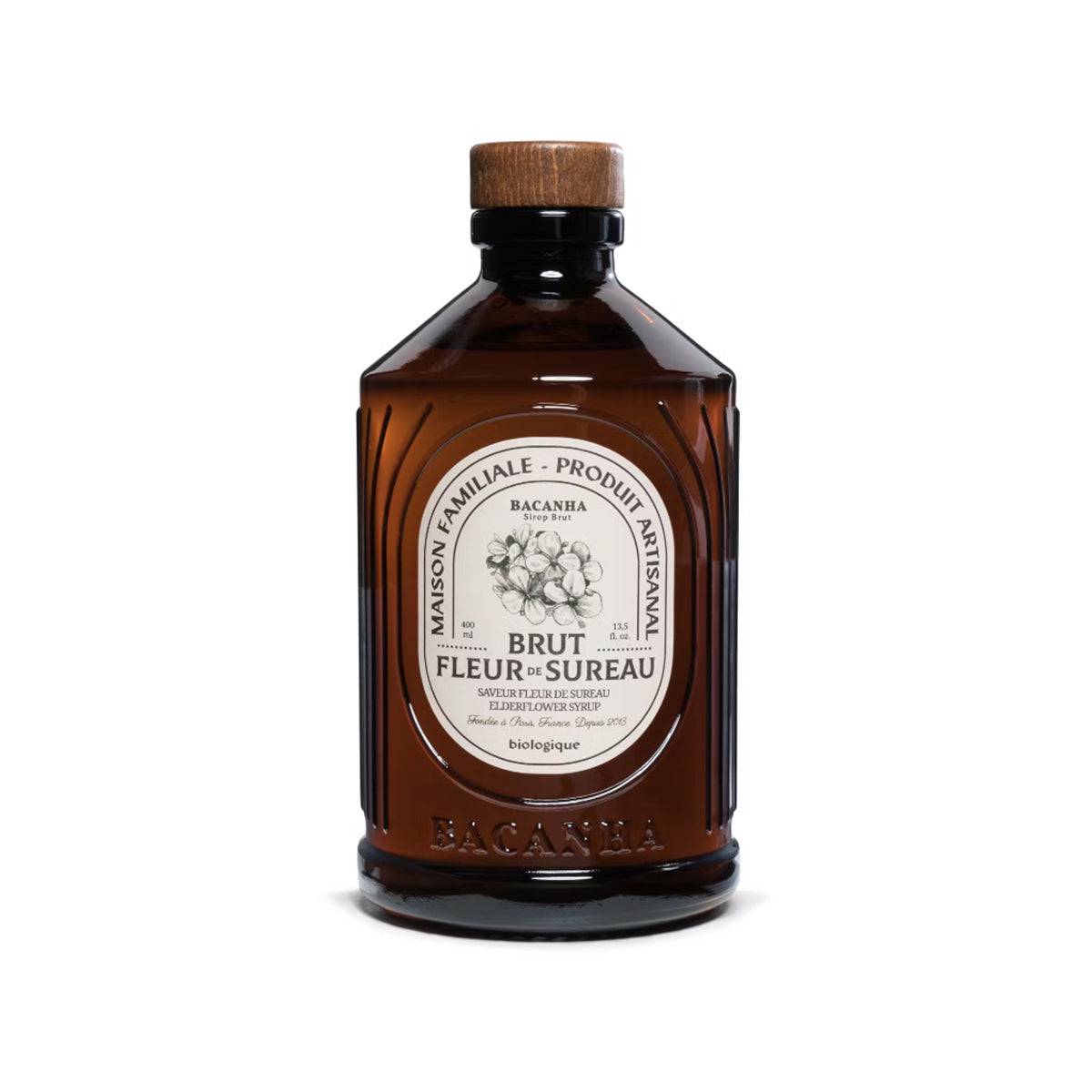Sirop Brut de Fleur de Sureau Bio – 400ml