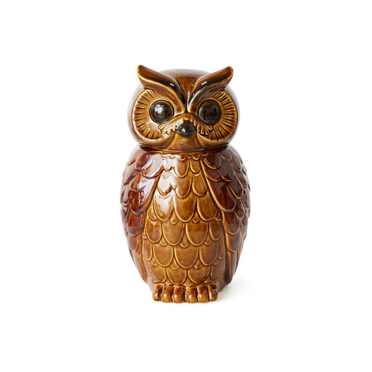 Pot Hibou en Céramique Roasted – 16.5 x 16.2 x 8.5 cm