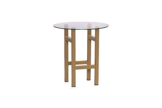Table d&rsquo;appoint en bois de frêne beige Elevate