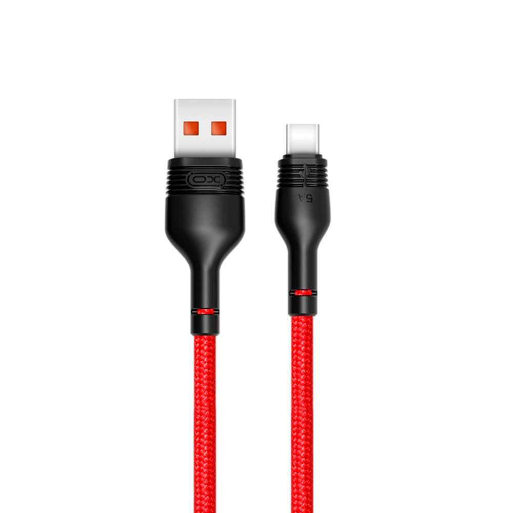 XO NB55 Câble USB-A vers USB-C 5A – 1m – Rouge