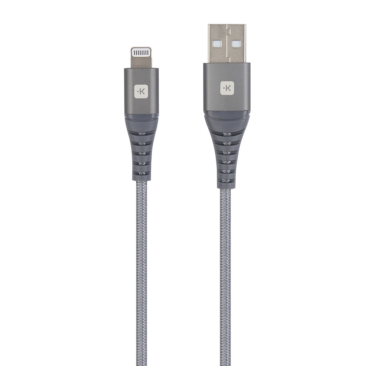 Skross Câble Lightning 1,2 m (USB-A/Lightning) Gris Sidéral