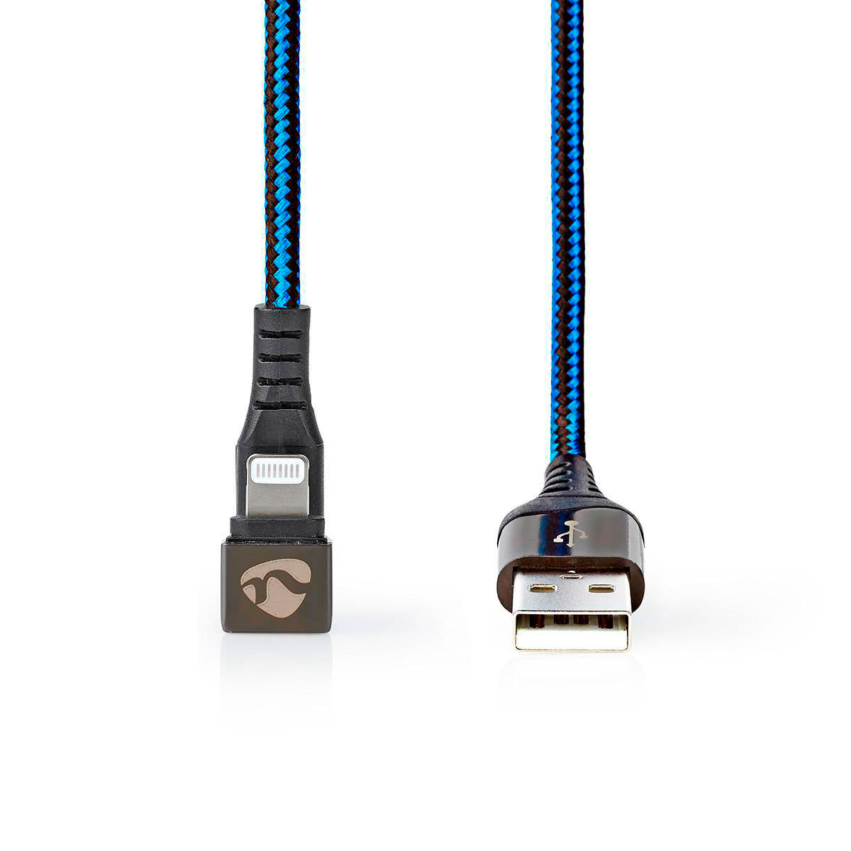 Nedis Câble USB-A vers Lightning 1m (Gaming 180°) Bleu