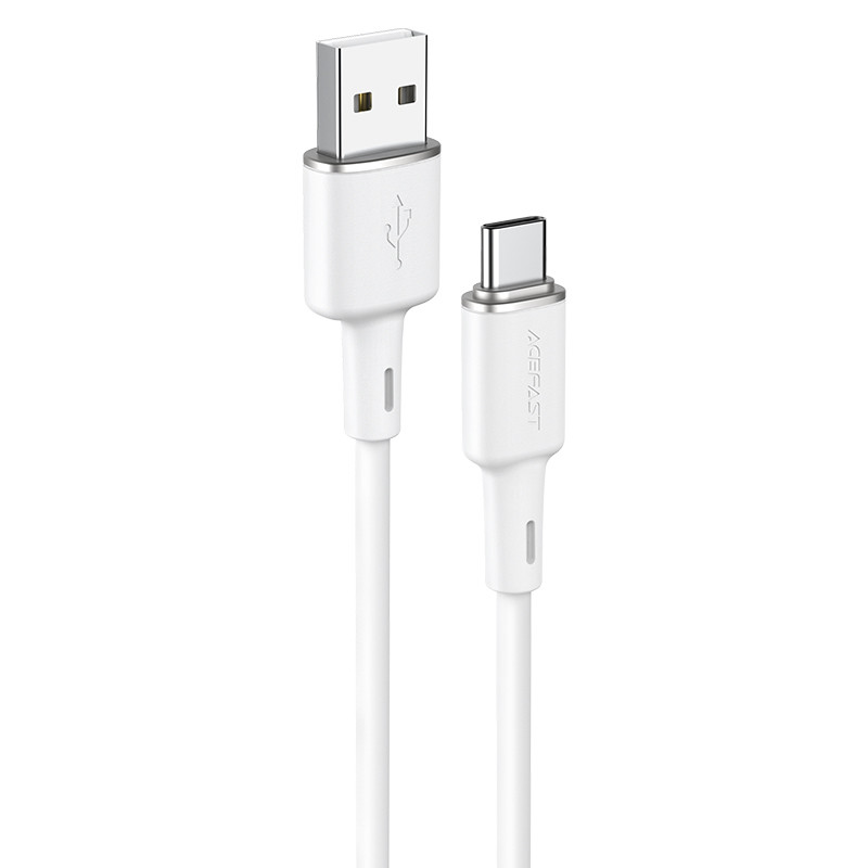 Acefast C2-04 Câble USB-A vers USB-C – 3A, 1,2m – Blanc
